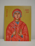 Original Saint Marina Icon – 12 × 16 Inches